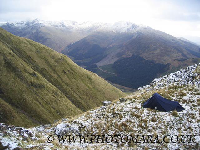 Lonely tent